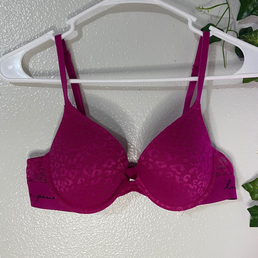 Victoria's Secret/PINK Push-Up Bra - Pink - 34B